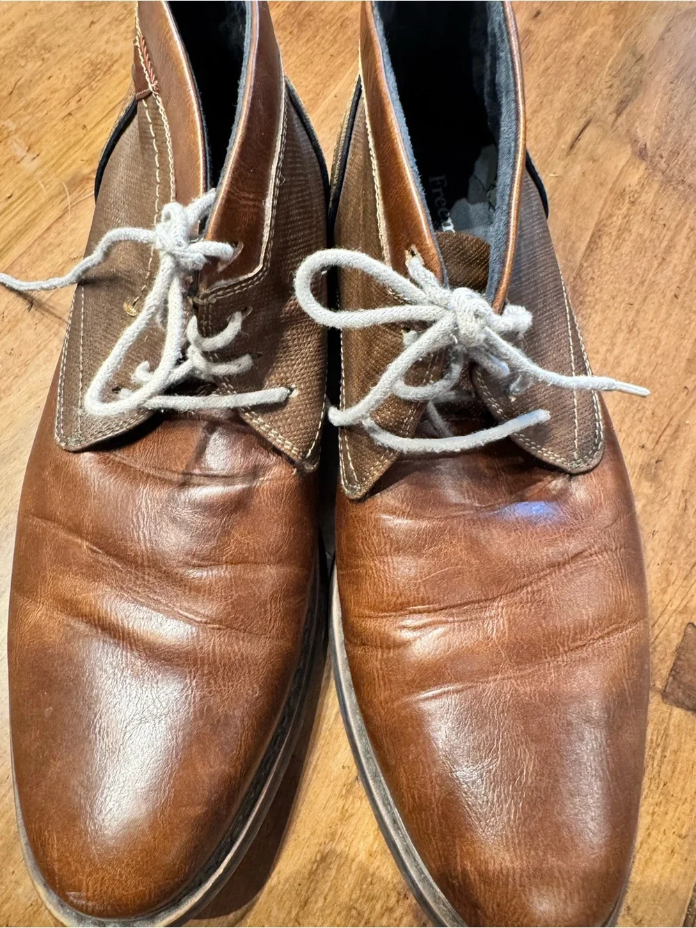 Freeman brown leather